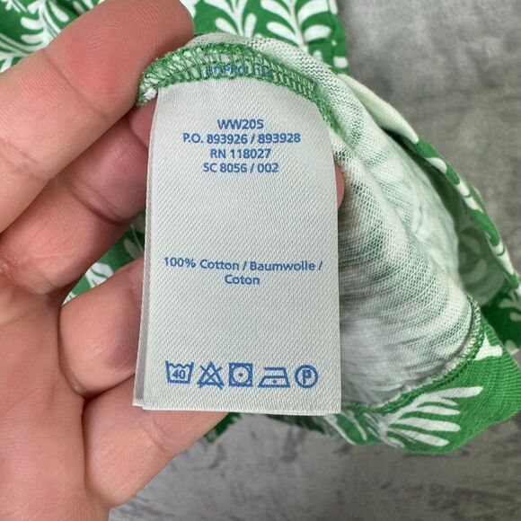 Boden Green and White Mini Dress - Picture 6 of 13